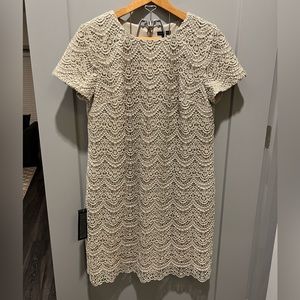 NWT Champagne Lace Dress